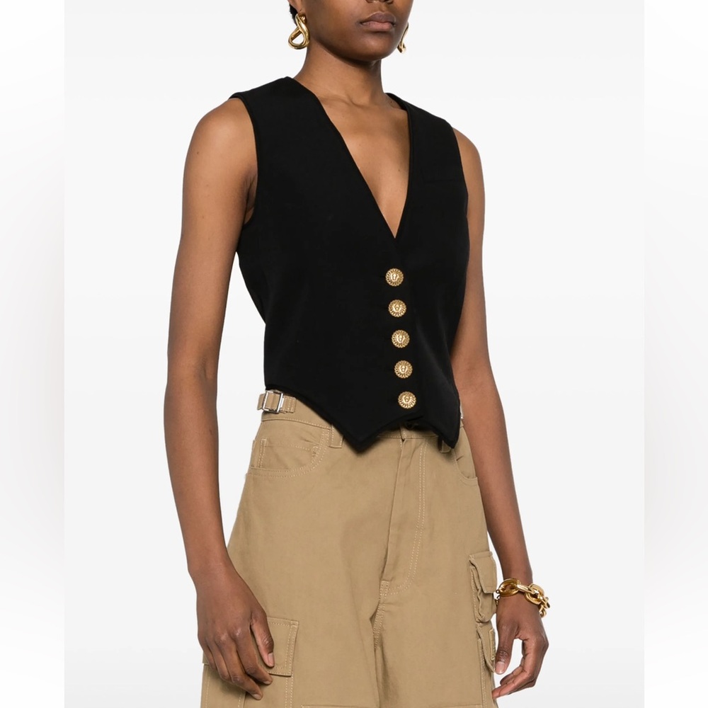 Balmain Button Vest - Picture 5 of 7
